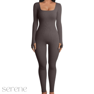 Snatched Long Sleeve Jumpsuit serene bands