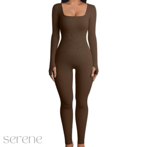 Snatched Long Sleeve Jumpsuit serene bands
