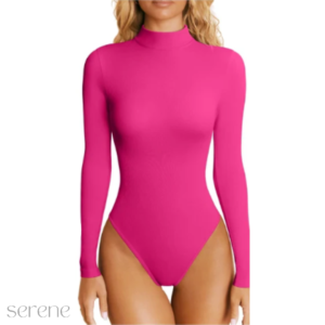 Snatched Turtleneck Body Suit serene bands